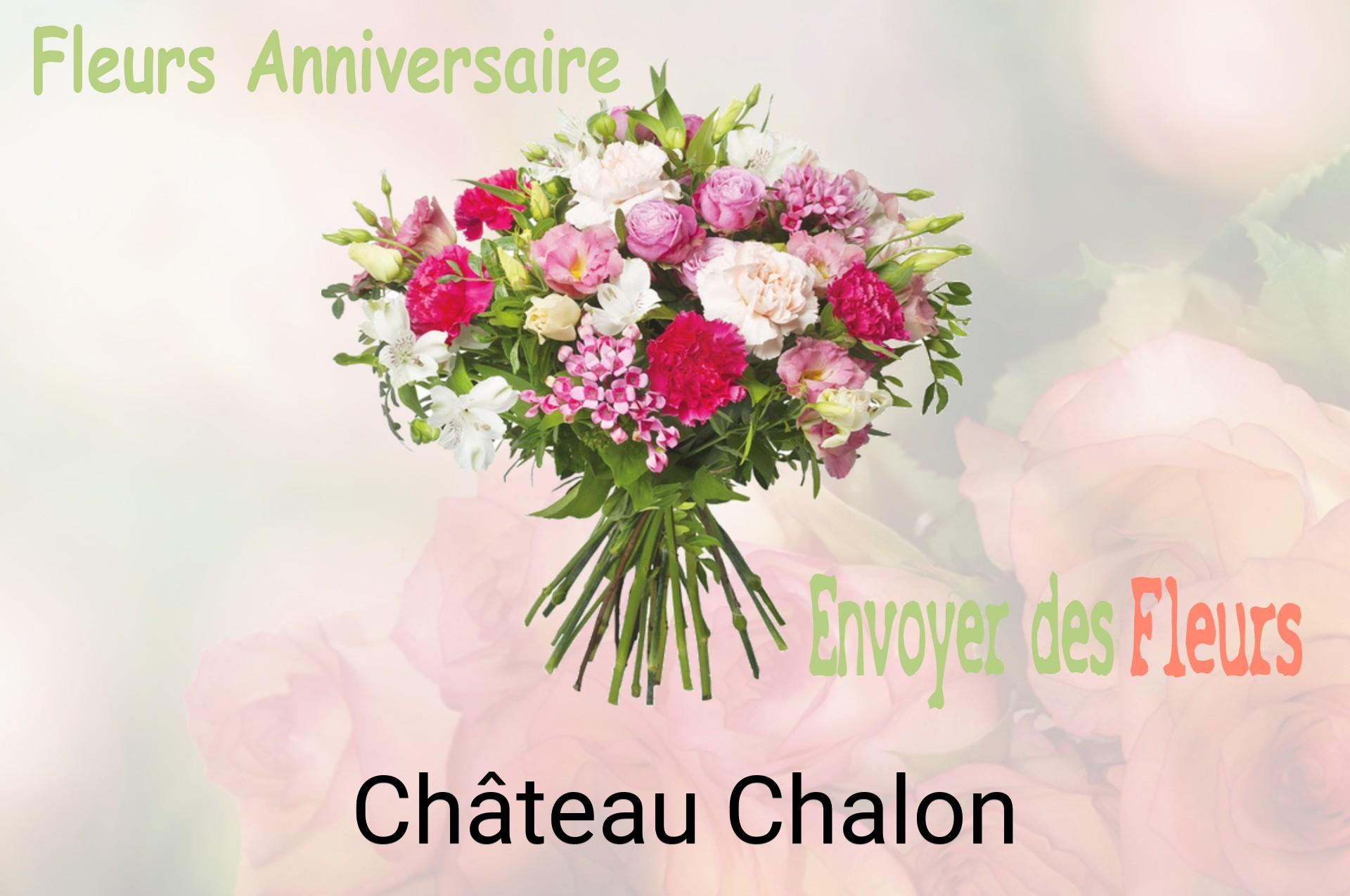 Bouquet de fleurs d’anniversaire livré à Château-Chalon