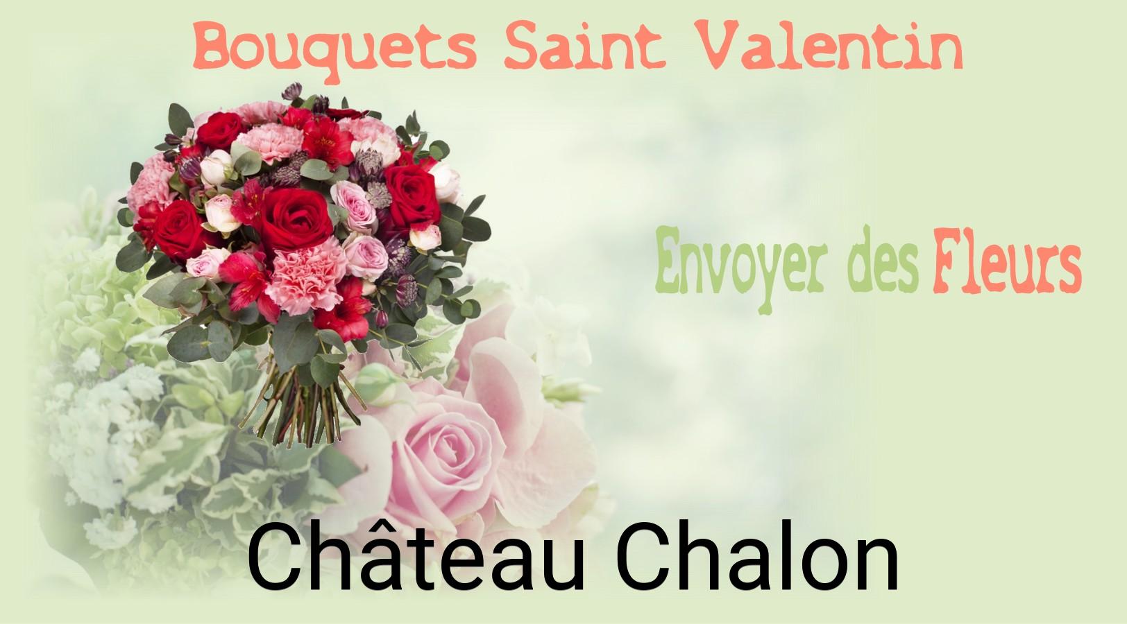 Roses de Saint-Valentin livrées à Château-Chalon